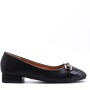 Ballerine confort en simili cuir