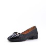 Comfortable faux leather ballerina