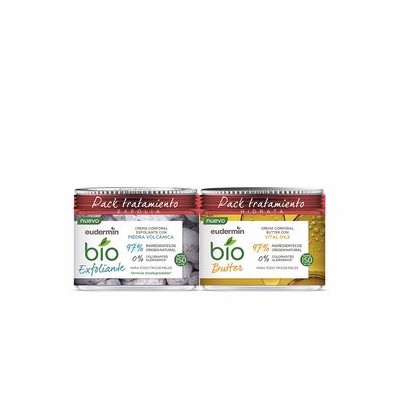 Eudermin BIO NATURAL EXFOLIA + HIDRATA BOX 2pz