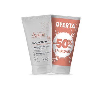 Avene COLD CREAM duo crema de manos concentrada 50 ml