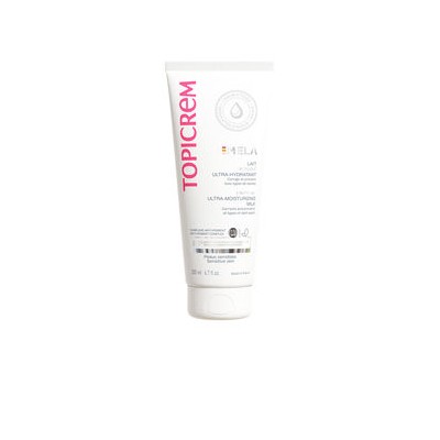 Topicrem MELA leche corporal unificadora ultrahidratante SPF15+ 200 ml