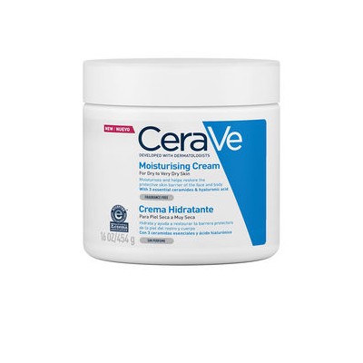 Cerave CREMA HIDRATANTE para pieles secas a muy secas 454gr