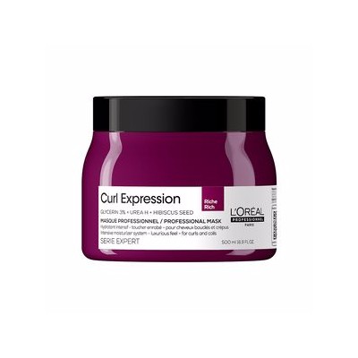 L'Oréal Professionnel Paris CURL EXPRESSION Mascarilla Hidratante Rica e Intensiva 500 ml