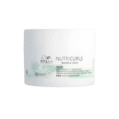 Wella Professionals NUTRICURLS Mascarilla Capilar Rizos y Ondas 150 ml