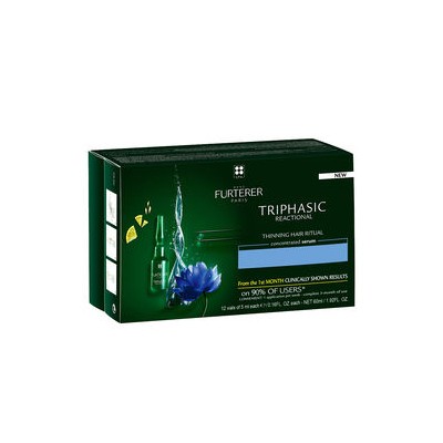 Rene Furterer TRIPHASIC REACTIONAL anti-hair loss ritual ampoules 5 ml