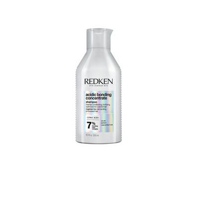 Redken ACIDIC BONDING CONCENTRATE Shampooing professionnel sans sulfate pour cheveux abîmés 500 ml