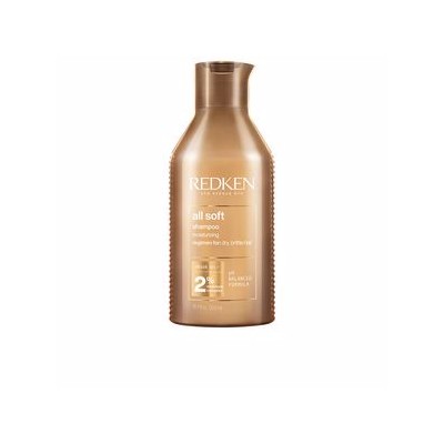 Redken ALL SOFT shampoing adoucissant pour cheveux secs/rêches 300 ml