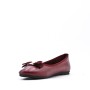 Comfortable faux leather ballerina