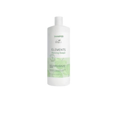 Wella Professionals ELEMENTS Shampoing Doux Rénovateur Sans Sulfates Tous Types de Cheveux 1000 ml