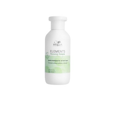 Wella Professionals ELEMENTS Shampoing Doux Rénovateur Sans Sulfates Tous Types de Cheveux 250 ml