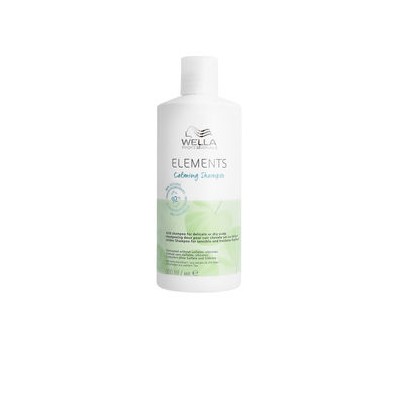 Wella Professionals ELEMENTS Champú Calmante Natural para Cuero Cabelludo Seco o Delicado 500 ml