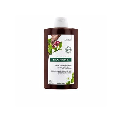 Klorane Shampoing anti-chute BIO QUININE ET EDELWEISS 400 ml