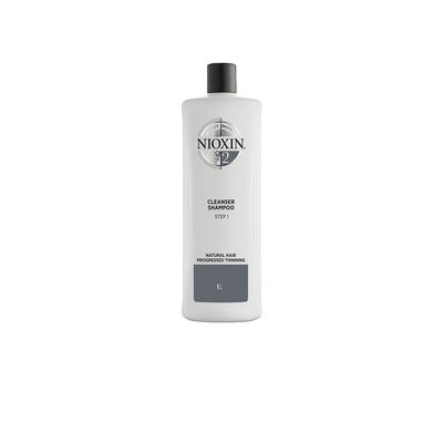 Nioxin SYSTEM 2 - Champú - Cabellos finos, naturales y muy debilitados - Paso 1 1000 ml