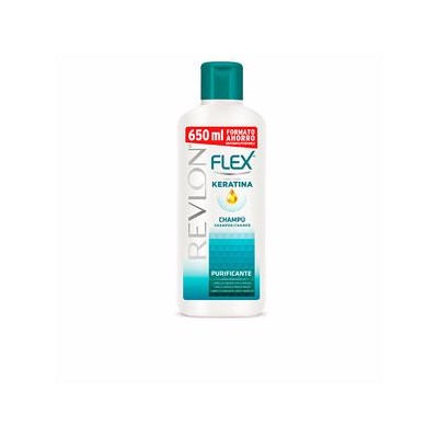 Revlon Mass Market FLEX KERATIN champú purificante para cabello graso 650 ml