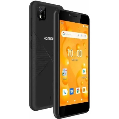 Konrow Soft 5P Dual Sim Smartphone – 4G – 5” Screen – 16 GB, 1 GB RAM Black