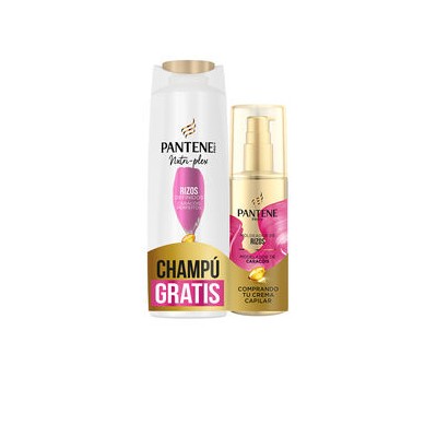 Pantene RIZOS DEFINIDOS HYDRA CREMA SIN Aclarado LOTE 2uds