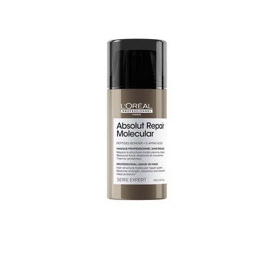 L'Oréal Professionnel Paris ABSOLUT REPAIR MOLECULAR masque réparateur professionnel sans rinçage pour cheveux abîmés 100 ml