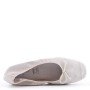 Ballerine confort en simili daim