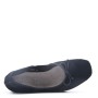 Ballerine confort en simili daim