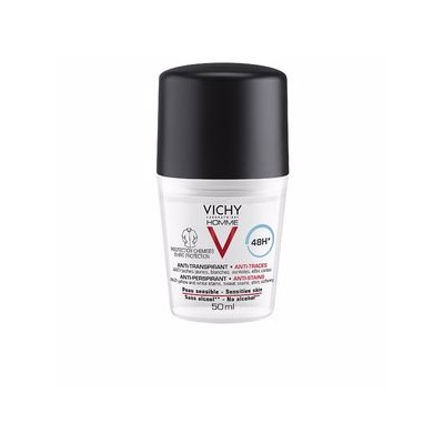 Vichy HOMME anti-perspirant anti-marks 48h deo roll-on 50 ml