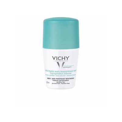 Vichy déodorant traitement anti-transpirant 48h roll-on 50 ml