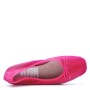 Ballerine confort en simili daim