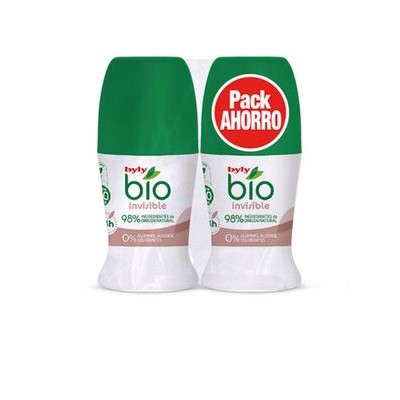 Byly CAJA DEO ROLL-ON INVISIBLE ORGÁNICO NATURAL 0%