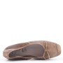 Ballerine confort en simili daim