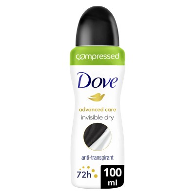 Invisible Dry Advanced Care Anti-Perspirant Women's Deodorant 100ml - Dove