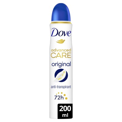 Original Invisible Dry Advanced Care Anti-Perspirant Women's Deodorant 200ml - Dove