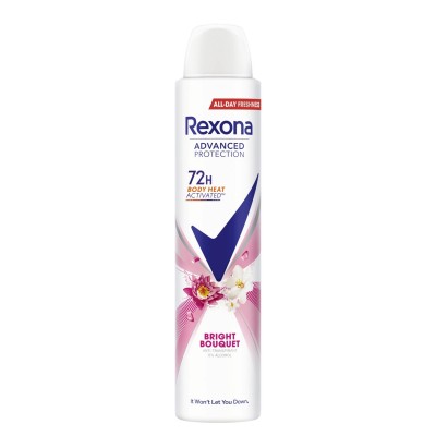 200ml Deo Brigh 72h Rexona