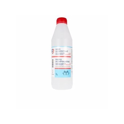 HAND DISINFECTANT handrub solution 80% alcohol 1000 ml