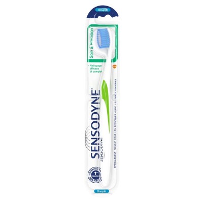 Brosse à dents soin et protection souple - SENSODYNE