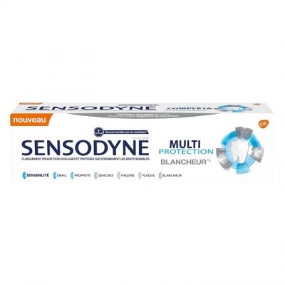 Pasta de Dientes Blanqueadora Multi Protección 75ml - SENSODYNE