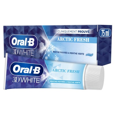 3d White Arctic Fresh Toothpaste 75ml -oral-b