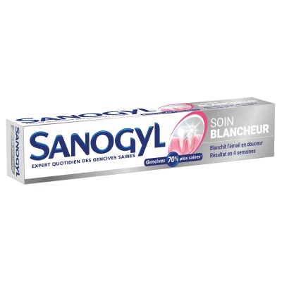 Dentifrice Blancheur Et Soin 75ml -sanogyl