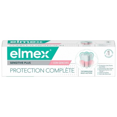 Sensitive Plus Complete Protection Toothpaste 75ml - Elmex