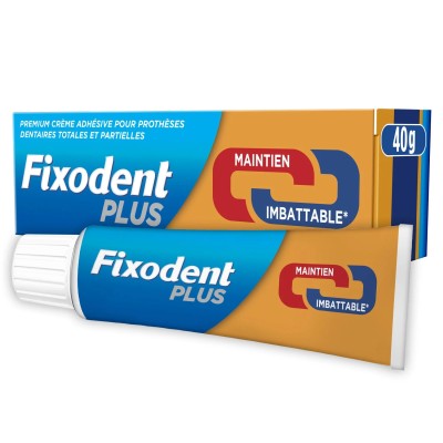 Fixodent Crema Fijadora Plus M