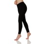 Black cotton leggings