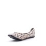 Ballerine confort en simili cuir