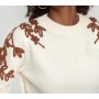 SWEATER WITH EMBROIDERY