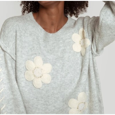 FLOWER HARMONIES SWEATER