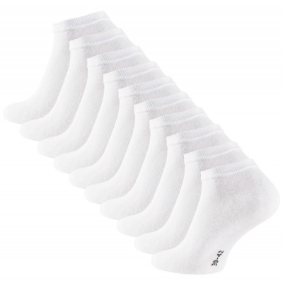 Chaussettes de sport unisexes en coton blanc ® de la série ESSENTIAL en lot de 10