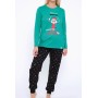 WOMEN'S INTERLOCK WINTER CHRISTMAS PAJAMAS MUYDEMI