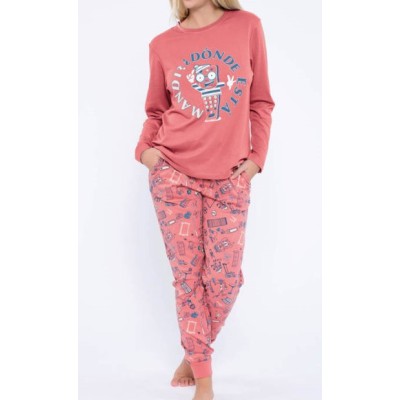 PAJAMAS MUYDEMI INTERLOCK WOMEN WINTER