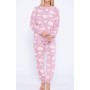 PYJAMA FEMME HIVER CORAIL MUYDEMI