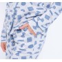 WOMEN'S WINTER PAJAMAS WITH BUTTONS MUYDEMI COTTON