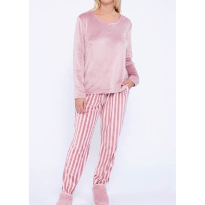 WOMEN'S WINTER PAJAMAS MICROVELOUR MUYDEMI