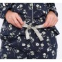 PIJAMA MUJER INVIERNO BOTONES MUYDEMI ALGODÓN