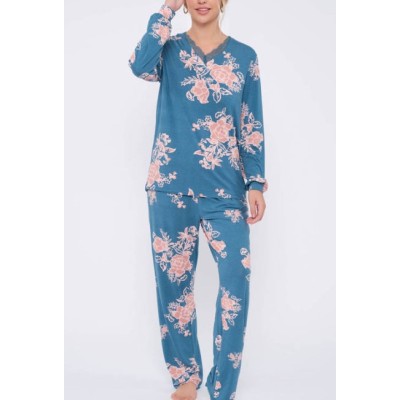 PYJAMA HIVER VISCOSE FEMME